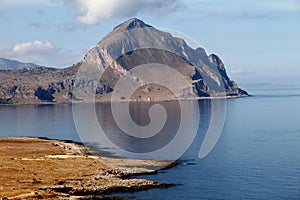 San vito lo capo, a view of the headland