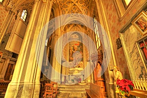 San Vittore church interior. photo