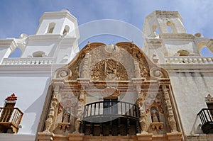San Xavier Del Bac Mission Cathedral photo