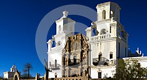 San Xavier del Bac mission church photo