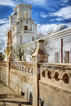 San Xavier del Bac Mission, Tucson, Arizona