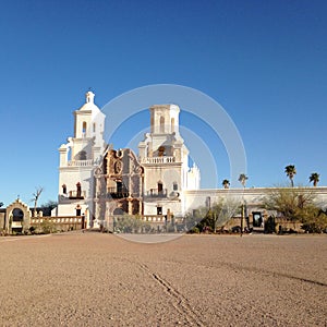 San Xavier Del Bac White Dove of the Desert Mission Sanctuary