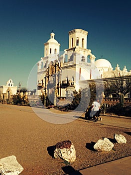 San Xavier Del Bac White Dove of the Desert Mission Sanctuary photo