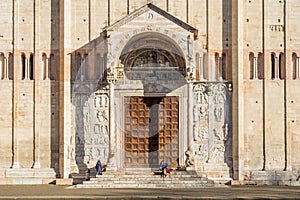 San Zeno Maggiore Basilica in Verona, Italy