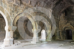 Sanahin Monastery in Sanahin village, Alaverdi, Lori, Armenia.