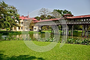 Sanam Chandra Palace is a tiny castle-like structure