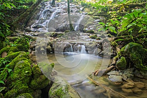 Sanang manora Waterfall, Phang Nga, Thailand