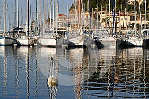 Sanary harbour