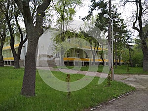 Sanatorium building in Odessa, Ukraine photo