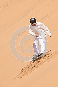 Sanboarder in action