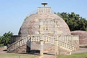 Sanchi Stupa is located at Sanchi Town in India
