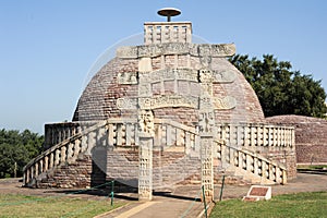 Sanchi Stupa is located at Sanchi Town in India