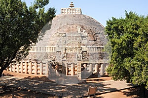 Sanchi Stupa is located at Sanchi Town in India