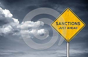 SANCTIONS - just ahead