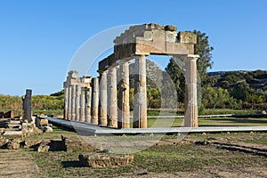 The sanctuary of Artemis at Brauron, Attica - Greece.