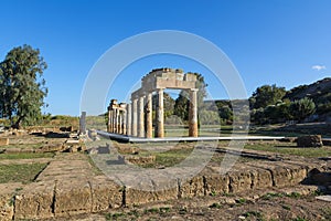 The sanctuary of Artemis at Brauron, Attica - Greece.