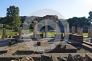 The sanctuary of Artemis at Brauron, Attica - Greece. photo