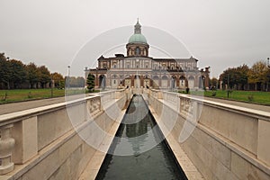 Sanctuary of Caravaggio Bergamo, Lombardy, Italy photo