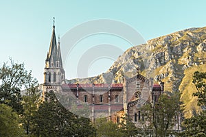 Sanctuary of Covadonga, Asturias, Picos de Europa, Spain