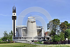 Sanctuary of Divine Mercy in Krakow