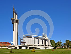 Sanctuary of Divine Mercy in Krakow, Poland