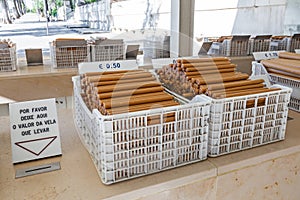 Sanctuary of Fatima, Portugal. Donation box for pilgrims photo