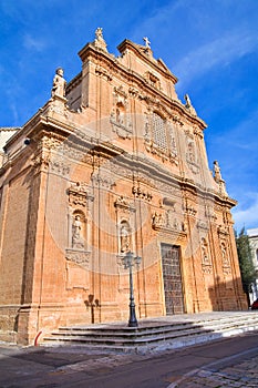 Sanctuary of Holy Crucifix. Galatone. Puglia. Italy.