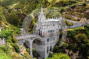 Sanctuary Las Lajas in Colombia