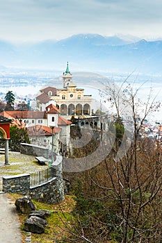 sanctuary of Madonna del Sasso in Orselina above city is the principal sight and goal of pilgrimage