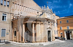 Sanctuary of Madonna della Misericordia. Macerata.