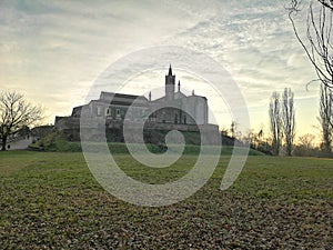 Sanctuary of the Madonna delle Grazie in Mantova Italy