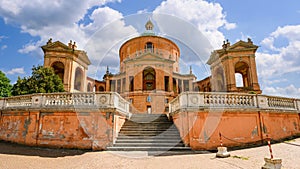 Sanctuary of the Madonna di San Luca located in the italian city of Bologna