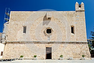 The Sanctuary, medieval bulding in San Vito Lo Capo, Sicily