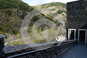 Sanctuary of Meritxell in Andorra.