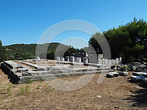 Sanctuary of Nemesis near Rhamnous, Greece