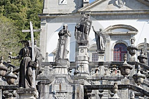 Sanctuary of Nosa SeÃÂ±ora da Peneda in Portugal photo