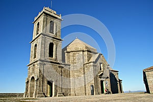 Sanctuary of Nossa Senhora da GraÃ§a at the top of Monte Farinha