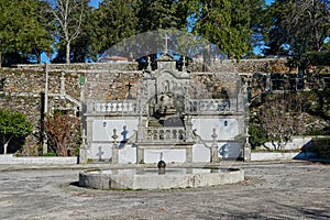 The sanctuary of Nossa Senhora Das Preces in Aldeia Das Dez, Coimbra district, Portugal