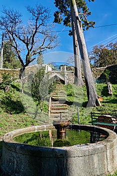 The sanctuary of Nossa Senhora Das Preces in Aldeia Das Dez, Coimbra district, Portugal