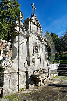 The sanctuary of Nossa Senhora Das Preces in Aldeia Das Dez, Coimbra district, Portugal