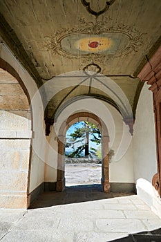 The sanctuary of Nossa Senhora Das Preces in Aldeia Das Dez, Coimbra district, Portugal