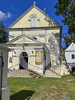 Sanctuary of Our Lady of Consolation, Sokalska in Hrubieszow, Poland. Monastery of the Bernardine Fathers