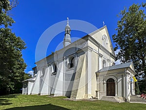 Sanctuary of Our Lady of Consolation, Sokalska in Hrubieszow, Poland. Monastery of the Bernardine Fathers