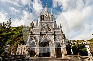 Sanctuary of Our Lady, Las Lajas, Colombia photo