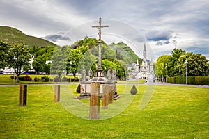 Sanctuary Of Our Lady Of Lourdes-Occitanie, France