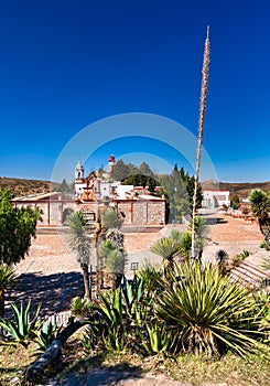 Sanctuary of Our Lady of Patrocinio on Bufa Hill in Zacatecas, Mexico photo