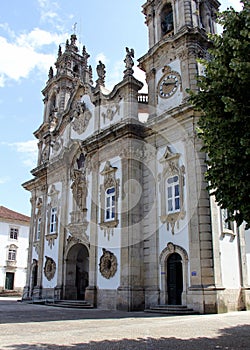 Sanctuary of Our Lady of Remedies, Baroque architectural complex, Lamego, Portugal