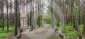 Sanctuary of Our Lady Scapular in Gorki in Poland