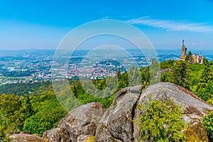 Sanctuary of Penha near Guimaraes in Portugal