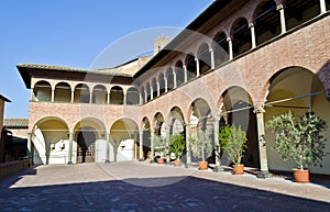 Sanctuary of Saint Catherine in Siena - Italy